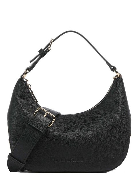 LOVE MOSCHINO SMOOTH  Torba na ramię z paskiem na ramię Czarny - Torby damskie
