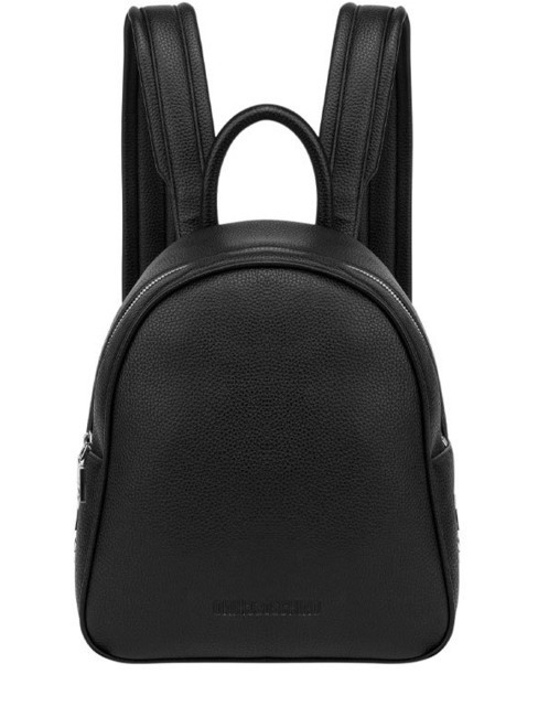 LOVE MOSCHINO SMOOTH  Plecak Czarny/Czarny - Torby damskie
