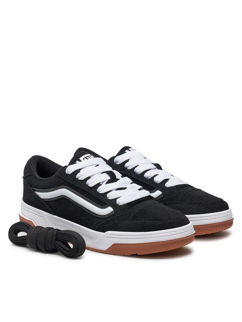 VANS HYLANE Adidasy czarny/biały/gumowy - Buty męskie