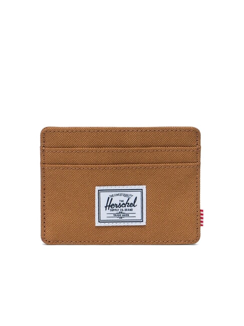 HERSCHEL CHARLIE RFID Płaski uchwyt na karty guma - Portfele męskie