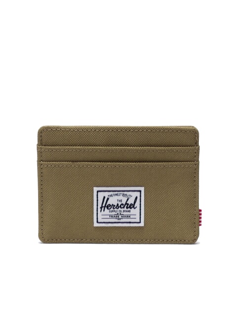 HERSCHEL CHARLIE RFID Płaski uchwyt na karty suszone zioła - Portfele męskie