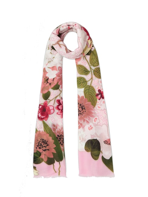 LIUJO FLOWER RAMAGE Szalik naturalny - Szaliki
