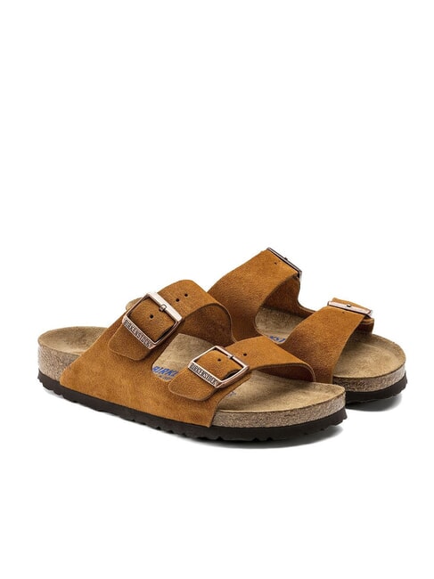 BIRKENSTOCK ARIZONA Sandały zamszowe norki - Buty uniseks