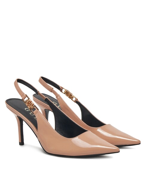 GUESS NASSHA Czółenka typu slingback Nagi - Buty damskie