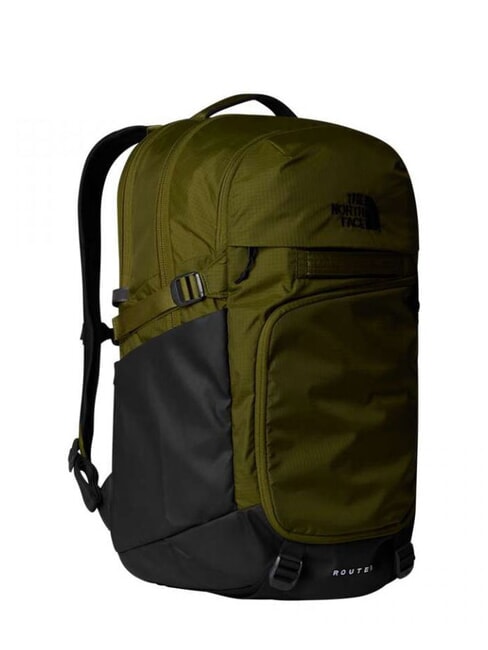 THE NORTH FACE ROUTER Plecak na laptopa 13" las oliwny-tn - Plecaki na laptopa do pracy