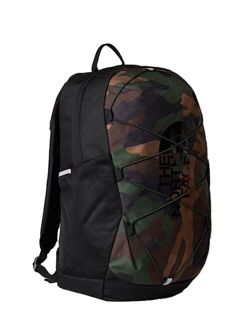 THE NORTH FACE YOUTH COURT JESTER Plecak na laptopa 15" tnf czarny kamuflaż/tnf czarny - Plecaki szkolne i rekreacyjne