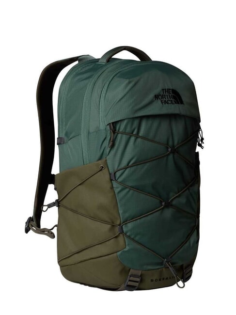 THE NORTH FACE BOREALIS Plecak na laptopa 13" kaczka zieleń/nowy szary gr - Plecaki na laptopa do pracy