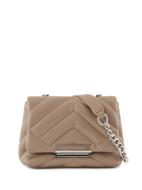 ARMANI EXCHANGE A|X MATELASSE Mała torba na ramię ciemny pisco - Torby damskie