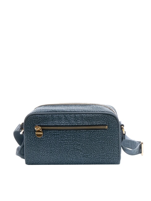 BORBONESE CAMERA CASE SMALL ECO LINE Mała torba na ramię drelich - Torby damskie
