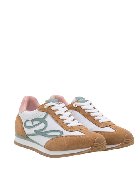 GUESS SKROLL Adidasy RÓŻOWY - Buty damskie