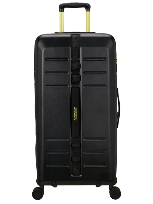 AMERICAN TOURISTER TRAILON  Duży wózek CZARNY - Wózki twarde