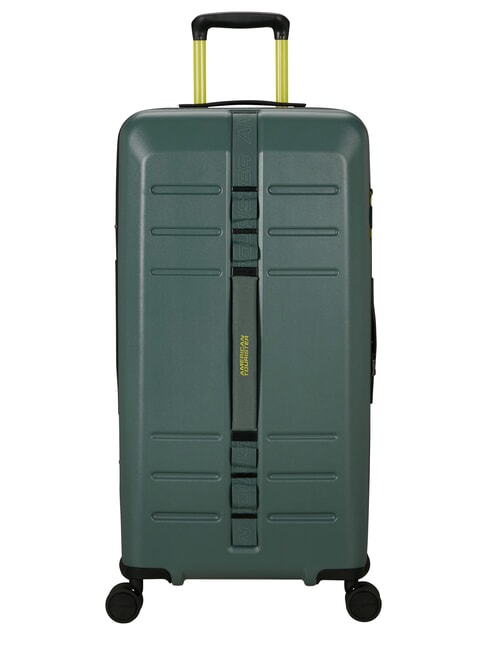 AMERICAN TOURISTER TRAILON  Duży wózek ciemny las - Wózki twarde