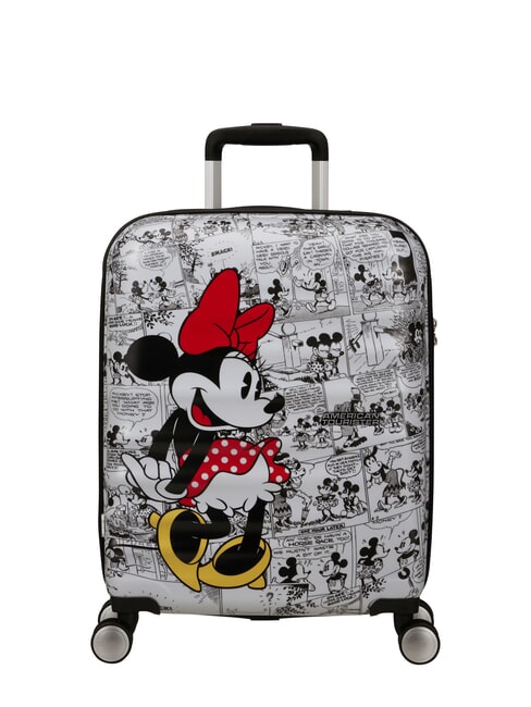 AMERICAN TOURISTER WAVEBREAKER DISNEY  Wózek na bagaż podręczny KOMIKSY MINNIE - Bagaż podręczny