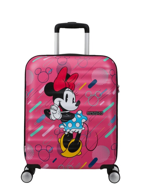 AMERICAN TOURISTER WAVEBREAKER DISNEY  Wózek na bagaż podręczny Minnie Future Pop - Bagaż podręczny