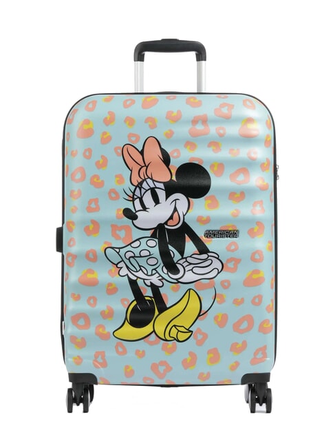 AMERICAN TOURISTER WAVEBREAKER DISNEY  Wózek średni  Minnie pastelowe kropki - Wózki twarde