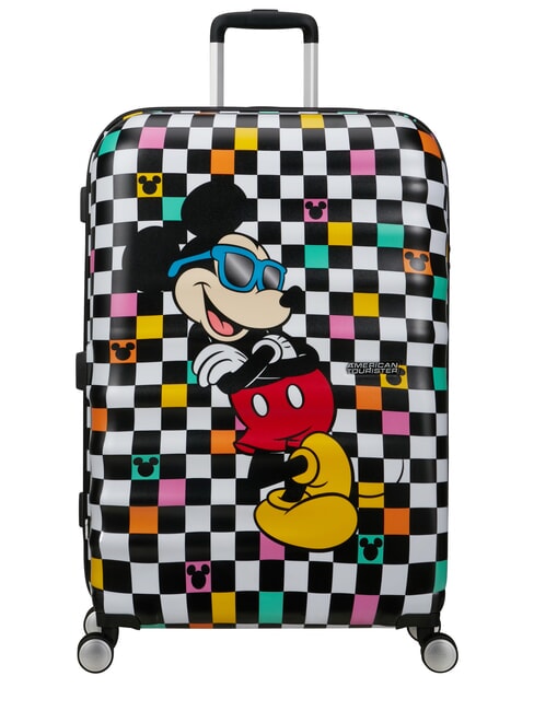 AMERICAN TOURISTER WAVEBREAKER DISNEY  Duży wózek sprawdź miki - Wózki twarde