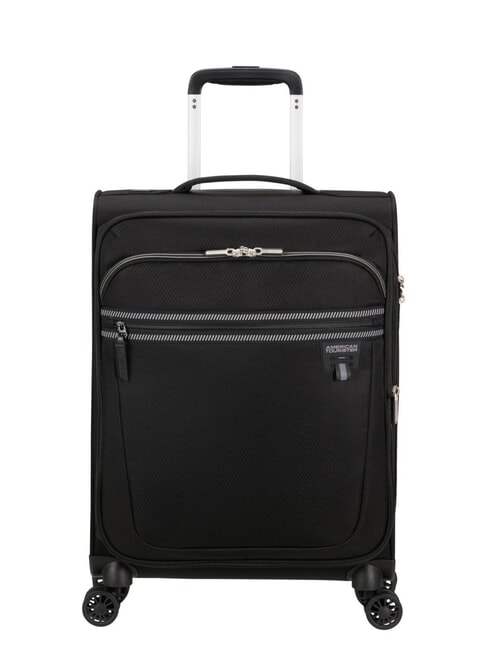 AMERICAN TOURISTER AEROSPIN Rozszerzalny wózek na bagaż podręczny CZARNY - Bagaż podręczny