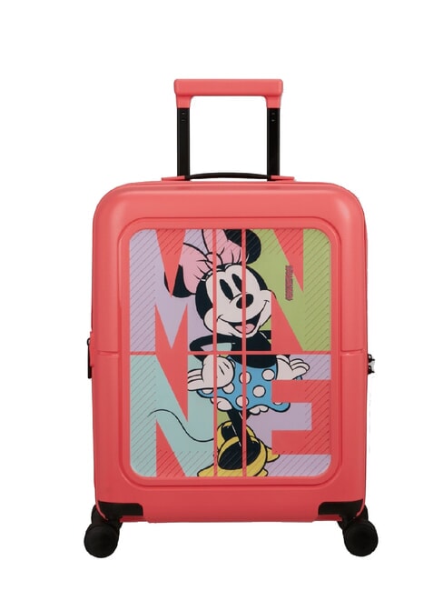 AMERICAN TOURISTER DASHPOP DISNEY  Rozszerzalny wózek na bagaż podręczny litery minnie pop - Bagaż podręczny