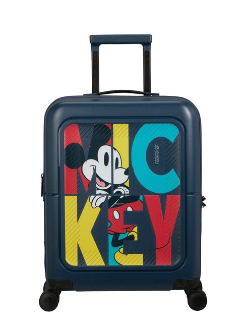 AMERICAN TOURISTER DASHPOP DISNEY  Rozszerzalny wózek na bagaż podręczny litery myszki miki - Bagaż podręczny