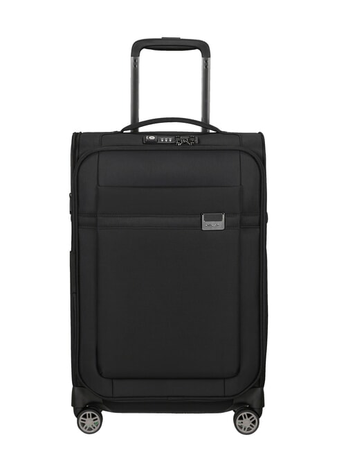 SAMSONITE AIREA  Rozszerzalny wózek na bagaż podręczny CZARNY - Bagaż podręczny