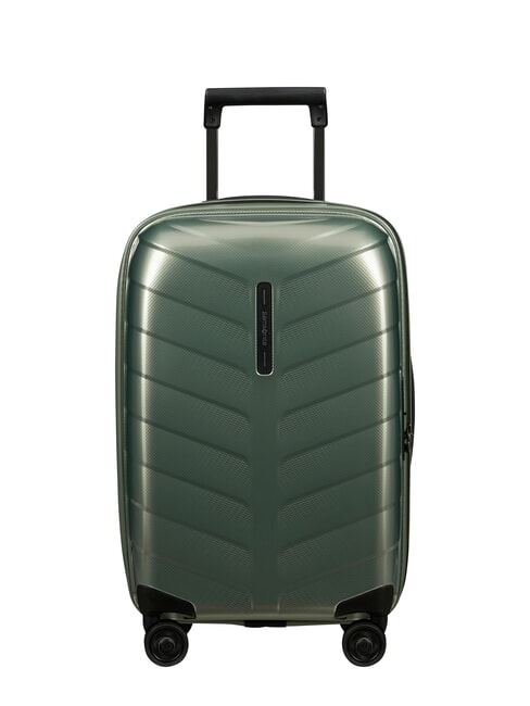 SAMSONITE ATTRIX Rozszerzalny wózek kabinowy Slim bazylia zielona - Bagaż podręczny