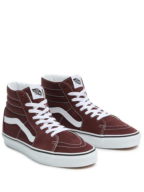 VANS UA SK8-HI Trampki za kostkę teoria kolorów gorzka czekolada - Buty uniseks