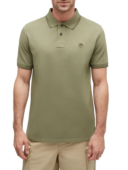TIMBERLAND MILLERS RIVER  Koszulka polo z krótkim rękawem pudełko z ziemią - Polo męskie