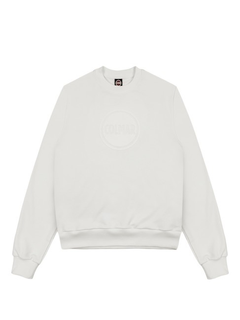 COLMAR CONNECTIVE Bluza z okrągłym dekoltem i logo biały - Bluzy męskie