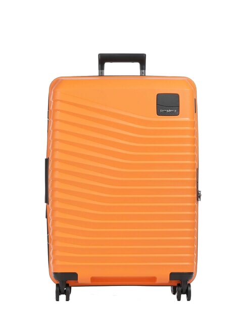 SAMSONITE INTUO Średni wózek rozszerzalny Morela - Wózki twarde