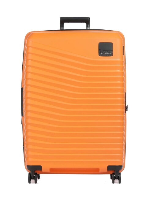 SAMSONITE INTUO Duży, rozszerzalny wózek Morela - Wózki twarde
