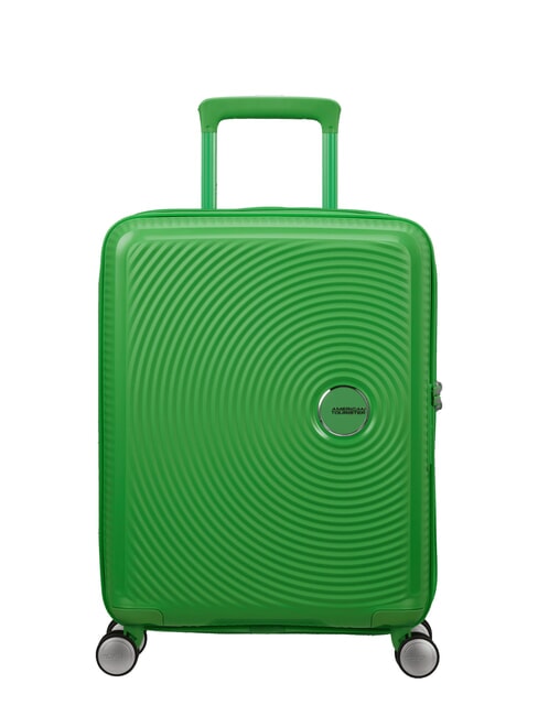 AMERICAN TOURISTER SOUNDBOX Mały wózek rozszerzalny trawa zielona - Bagaż podręczny