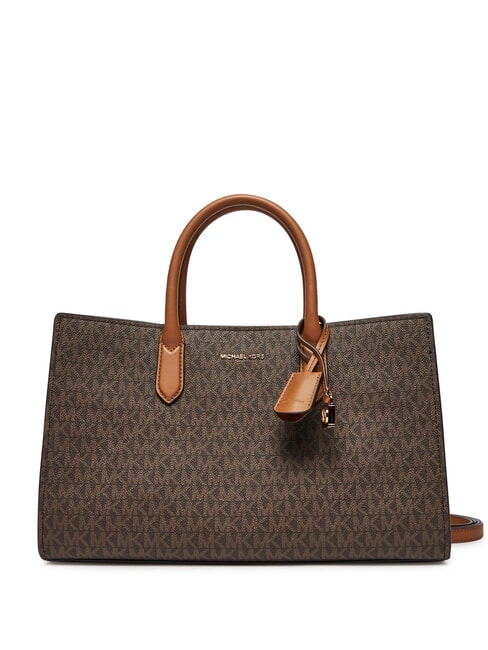 MICHAEL KORS SCARLETT Torebka z paskiem na ramię brązowy/żołędziowy - Torby damskie