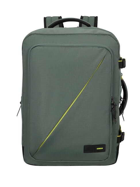 AMERICAN TOURISTER TAKE2CABIN L EXPANDER Plecak na laptopa 17,3", rozszerzalny ciemny las - Plecaki na laptopa do pracy
