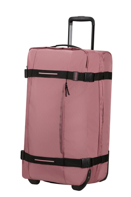 AMERICAN TOURISTER URBAN TRACK Duża torba na kółkach liliowy różowy - Wózki półsztywne