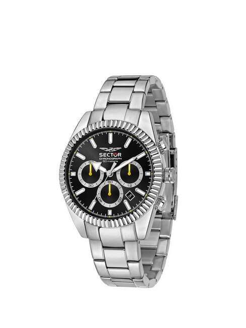 SECTOR 240 Zegarek z chronografem Czarny - Zegary