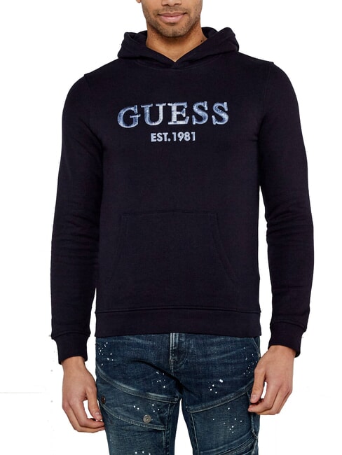 GUESS BEAU  Bluza z kapturem inteligentnyniebieski - Bluzy męskie