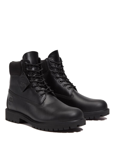 TIMBERLAND HERITAGE 6 INCH Skórzane botki zaciemnienie - Buty męskie