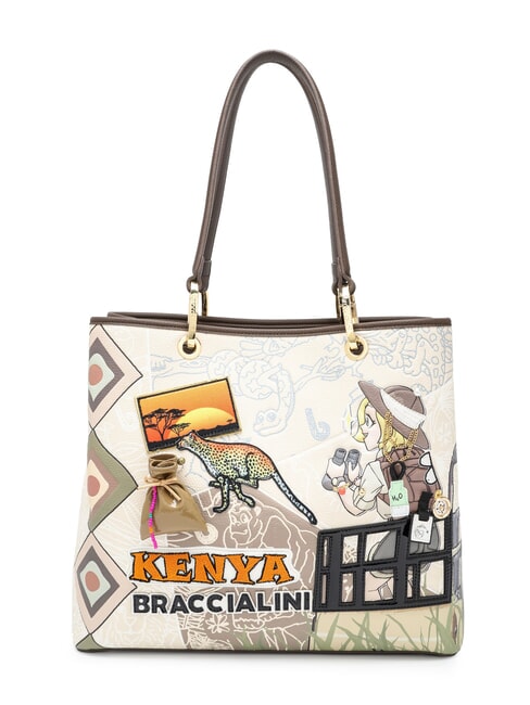 BRACCIALINI CARTOLINE Kenya Torba na ramię wielo - Torby damskie