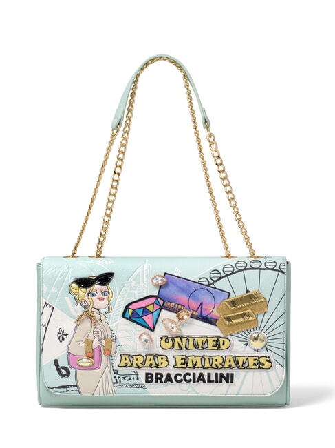 BRACCIALINI CARTOLINE Emirates Torba na ramię / torba crossbody wielo - Torby damskie