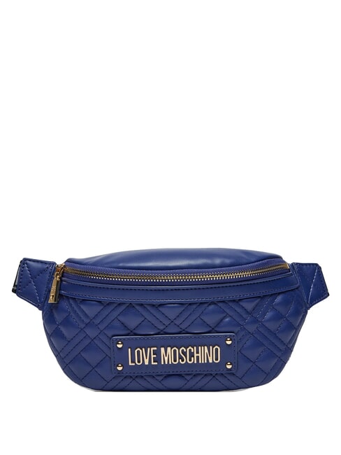 LOVE MOSCHINO QUILTED  Kieszonka niebieski - Torby damskie