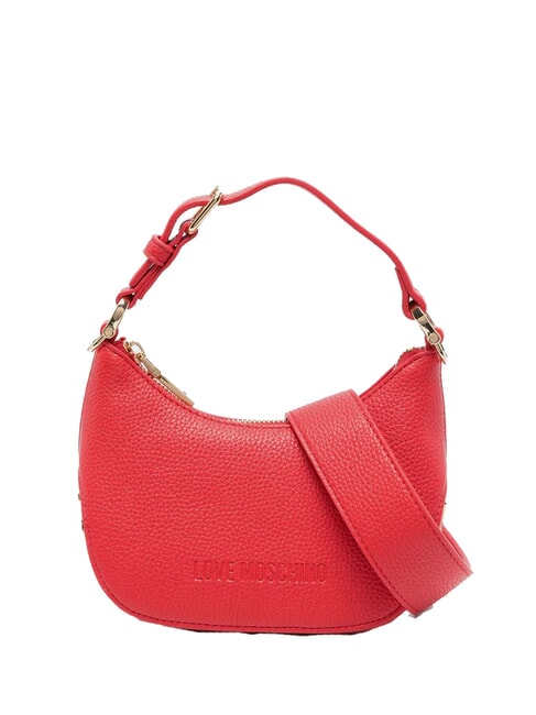 LOVE MOSCHINO GIANT  Mini torba z paskiem na ramię CZERWONY - Torby damskie