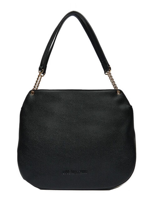 LOVE MOSCHINO SMOOTH Torba na ramię Czarny - Torby damskie