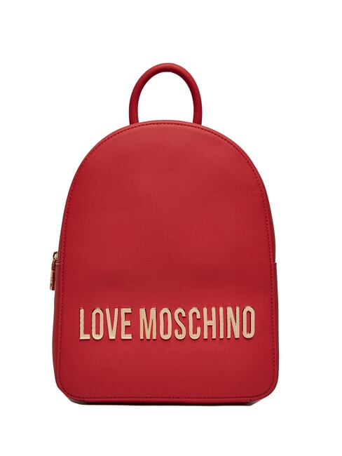 LOVE MOSCHINO GOLD  Plecak CZERWONY - Torby damskie