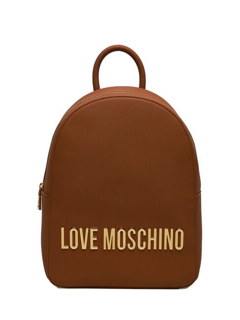 LOVE MOSCHINO GOLD  Plecak orzechy włoskie - Torby damskie