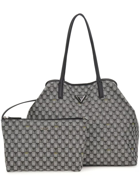GUESS G WAVE  Torba na ramię czarne logo - Torby damskie