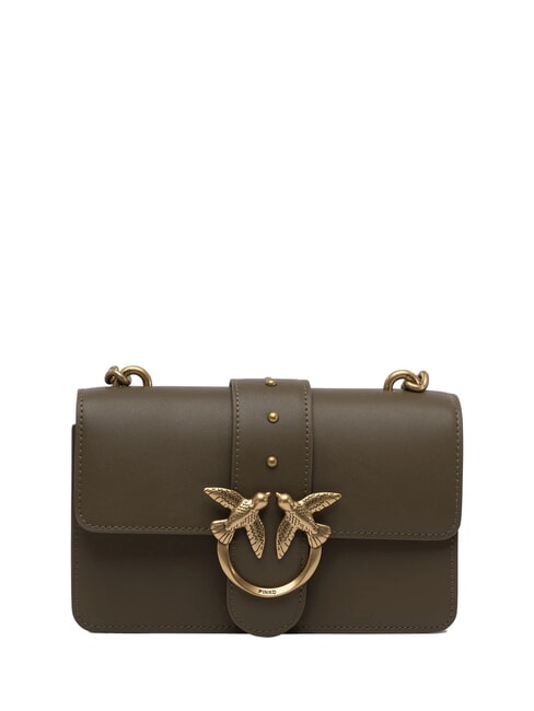 PINKO MINI LOVE BAG Jedna prosta torba wren-antyczne złoto - Torby damskie