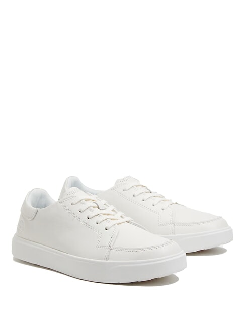TIMBERLAND EMERSON STREET  Adidasy białe pełne ziarno - Buty męskie
