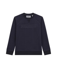 GUESS MINI ME KIDS Bluza z okrągłym dekoltem i wytłoczonym logo - Bluzy dziecięce