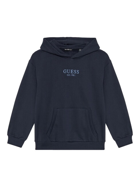 GUESS KIDS Bluza z kapturem i kieszenią inteligentnyniebieski - Bluzy dziecięce