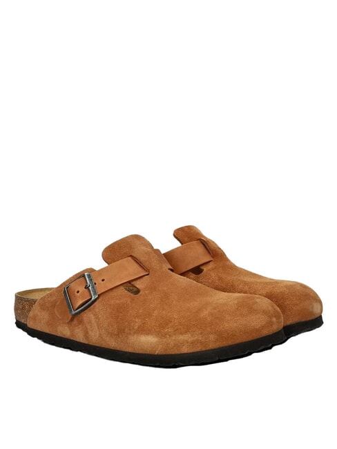 BIRKENSTOCK BOSTON  Sandały skórzane koniak - Buty uniseks